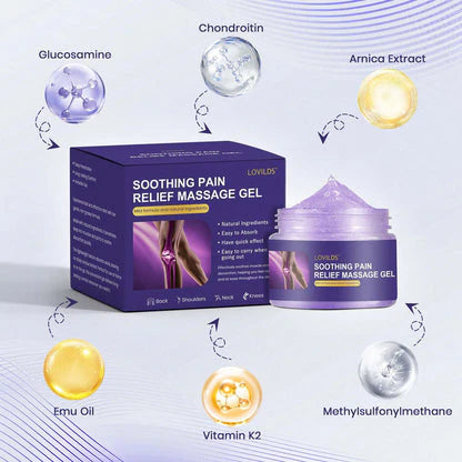 🔥Último día 50% de descuento🔥LLEVA 2X1 Soothing Pain - Gel morado Importado🧊 Para el dolor y la inflamación