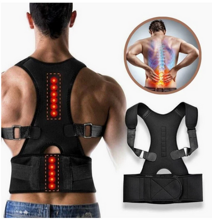 Corrector de Postura Magnético - Columna Vertebral, Hombro y Lumbar