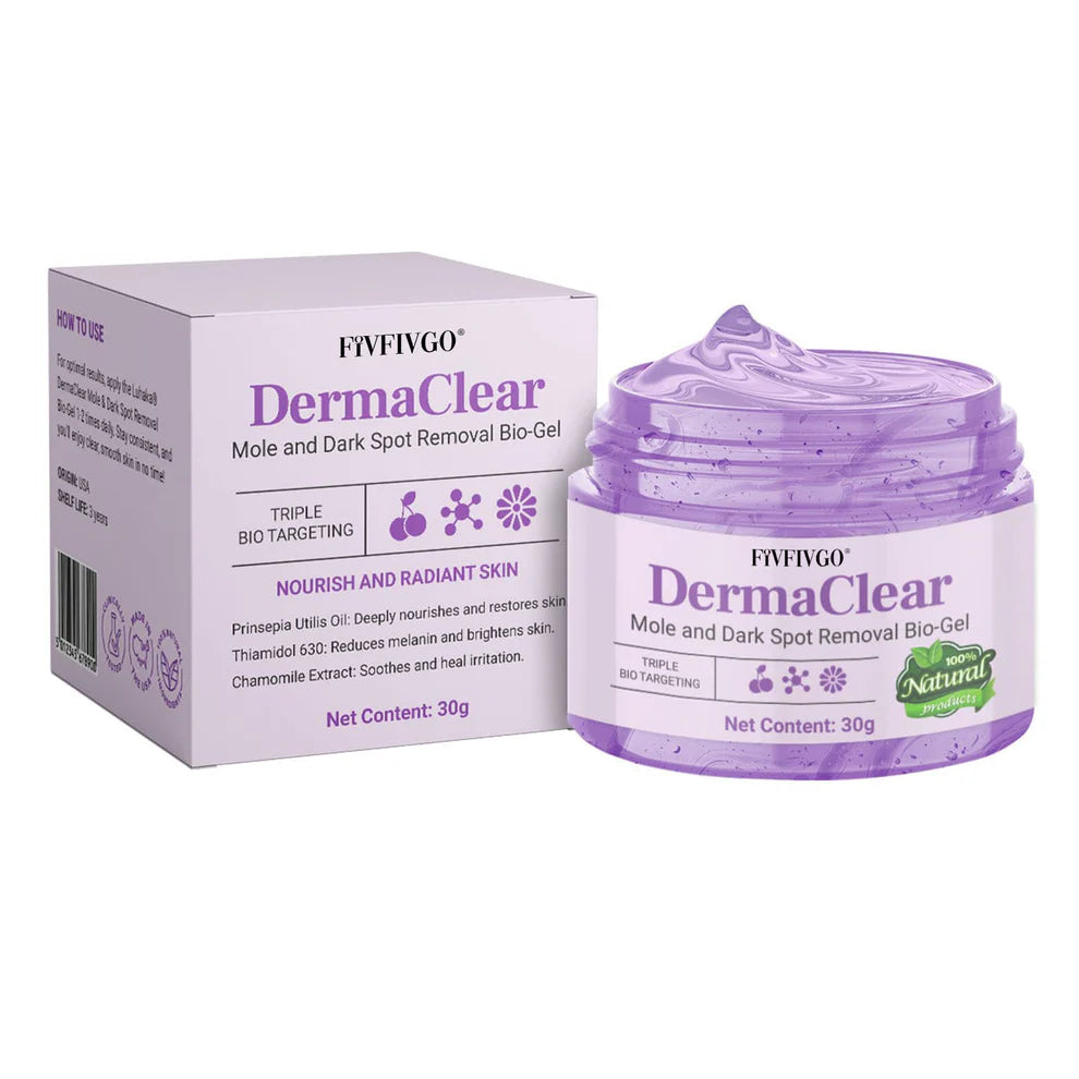 DermaClear Bio-Gel para la eliminación de lunares y manchas oscuras