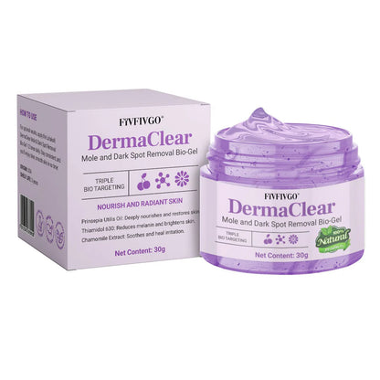 DermaClear Bio-Gel para la eliminación de lunares y manchas oscuras