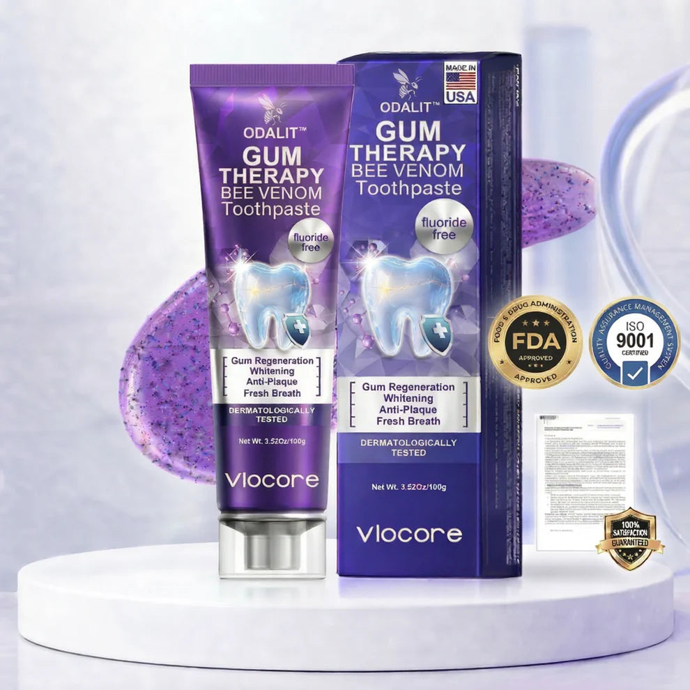 Pasta dental ODALIT™ VioCore con veneno de abeja para tratamiento dental