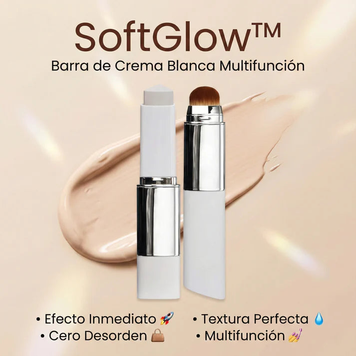 SoftGlow™ – Barra de Crema Blanca Multifunción