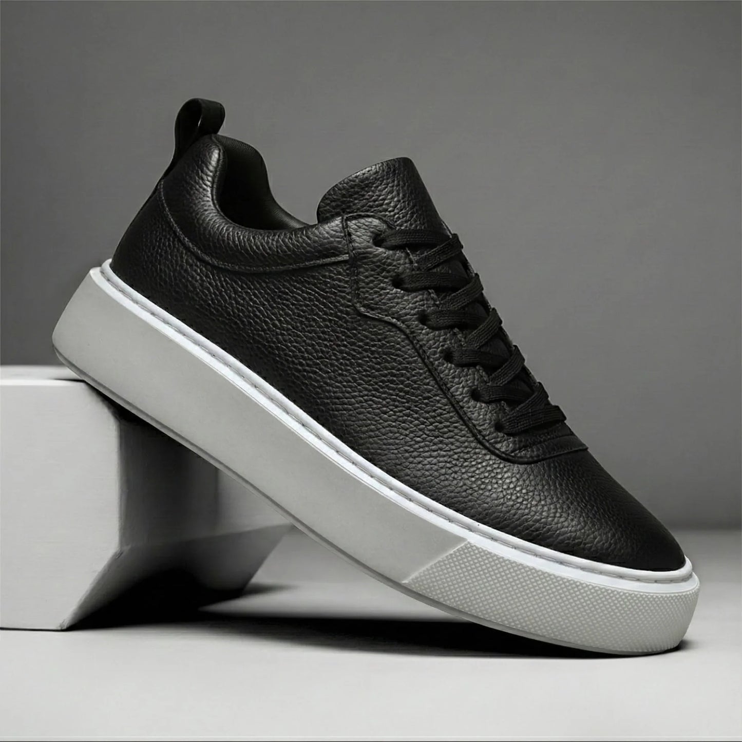 Zapatillas de piel granulada - Muy cómodas
