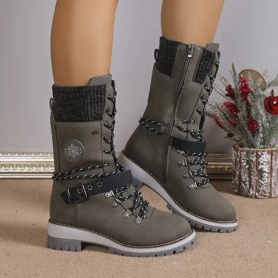 Molly - Botas de invierno de altura media para mujer