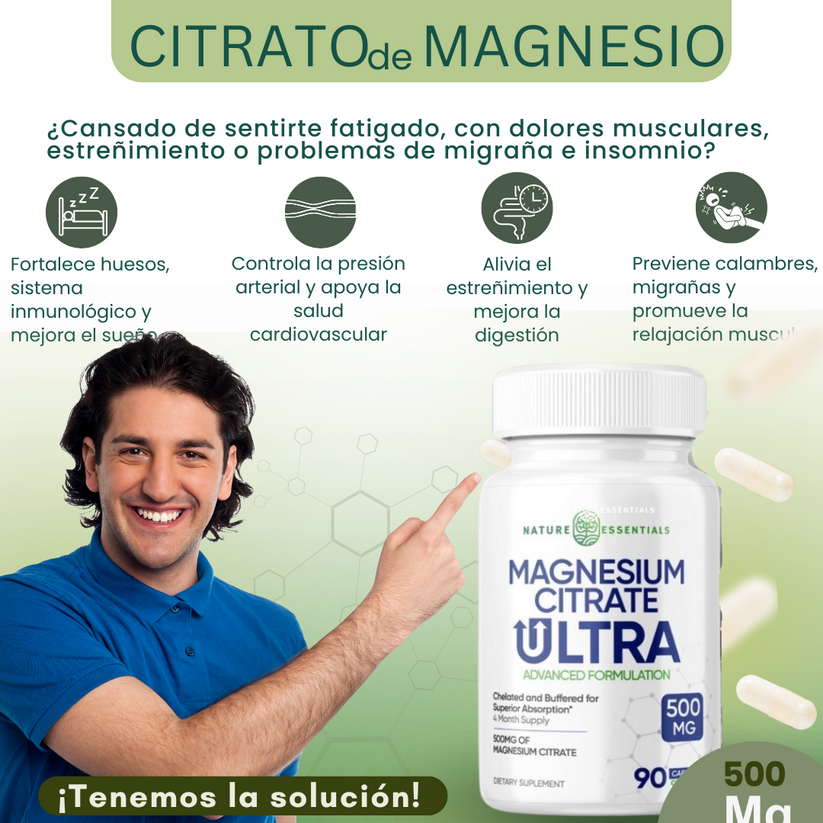 Citrato de Magnesio🌿COMPRA 1 RECIBE 1 GRATIS
