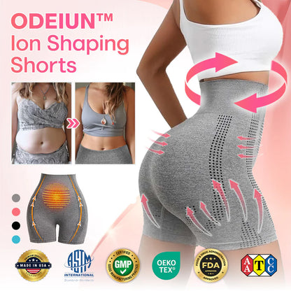 ODEIUN™ Shorts moldeadores iónicos ¡Adelgazan y tonifican con tejido con turmalina!