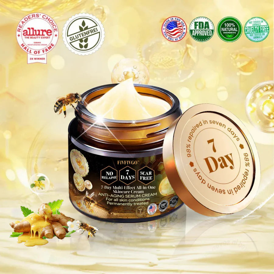 Crema facial multiusos todo en uno Fivfivgo™ de 7 días