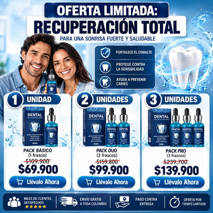 Serum Reparador Dental Avanzado 30 Ml - Adiós A La Sensibilidad