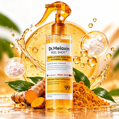 Dr.Melaxin - Spray Exfoliante De Ácido Kójico Y Cúrcuma