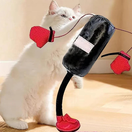 PawPunch - El saco de boxeo interactivo para gatos