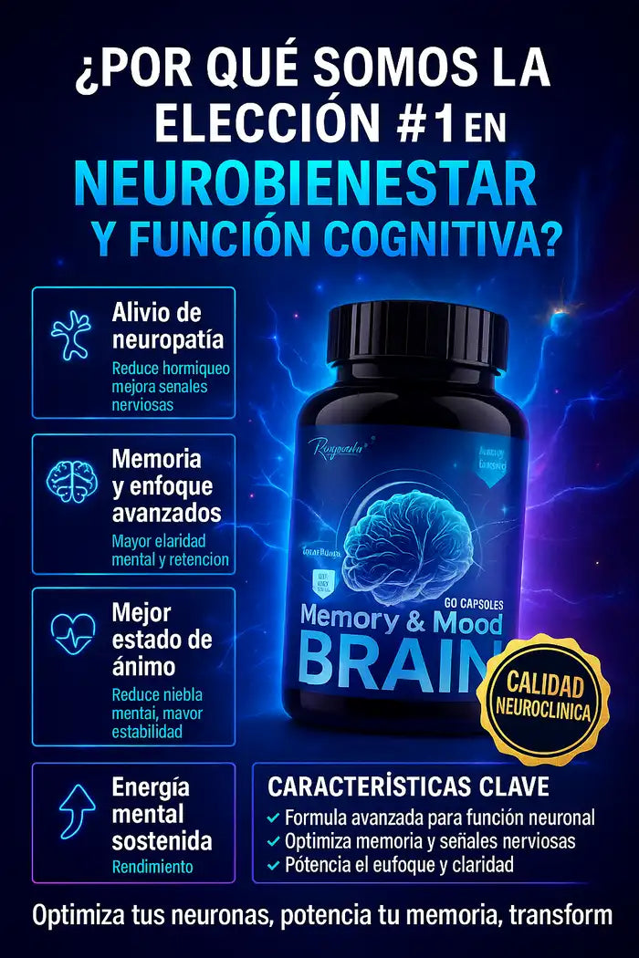 Neuro Brain - Alivio Natural de Neuropatia