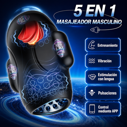👅Entrenador De Rendimiento Masculino 5 en 1💦