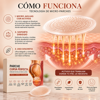Micro-Parches Reafirma • Suaviza • Esculpe las curvas (Pack x30)