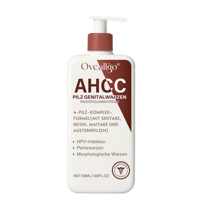 Crema eliminadora de verrugas genitales por hongos Oveallgo® AHCC