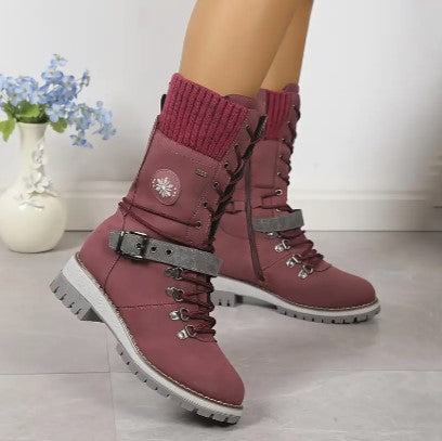 Molly - Botas de invierno de altura media para mujer