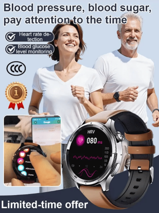 Smartwatch insignia para protección de la salud, centro de datos de salud 24/7