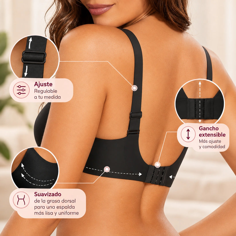 COMFY® - Sujetador Sin Aros Ajustable De Cuatro Filas