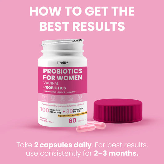 Probióticos vaginales Timilk® para mujeres