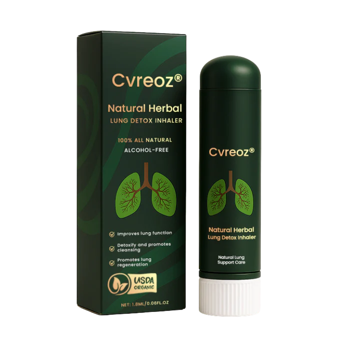 Natural Herbal - Inhalador de hierbas para la desintoxicación pulmonar