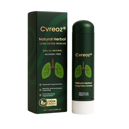 Natural Herbal - Inhalador de hierbas para la desintoxicación pulmonar