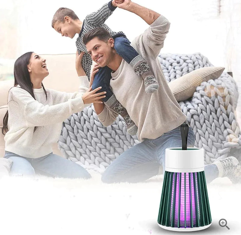 ¡Promo 3x1! Lámpara ultravioleta mata insectos: protege a tu familia