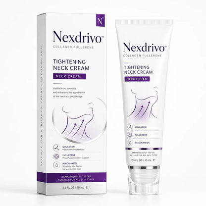 ✨ Crema reafirmante instantánea para el cuello — 🧴 Enriquecida con retinol y ácido hialurónico | Reafirma el cuello, reduce las arrugas y la papada