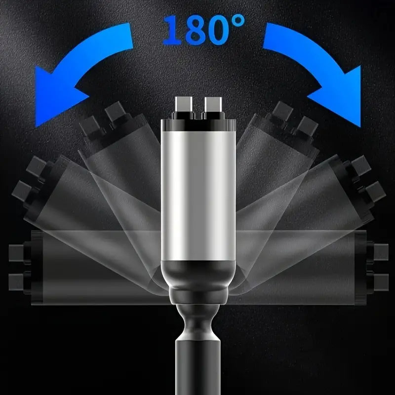 QuickVolt® Cargador De Coche Para Teléfono 4 En 1