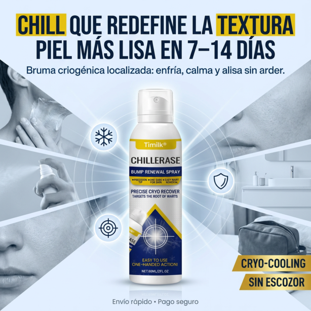 Timilk® ChillErase - Spray revitalizador de Verrugas
