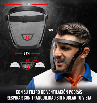 MaxView® - Máscara de Protección Facial