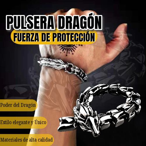 🐉Dragón - Pulsera de la fuerza de protección🐉