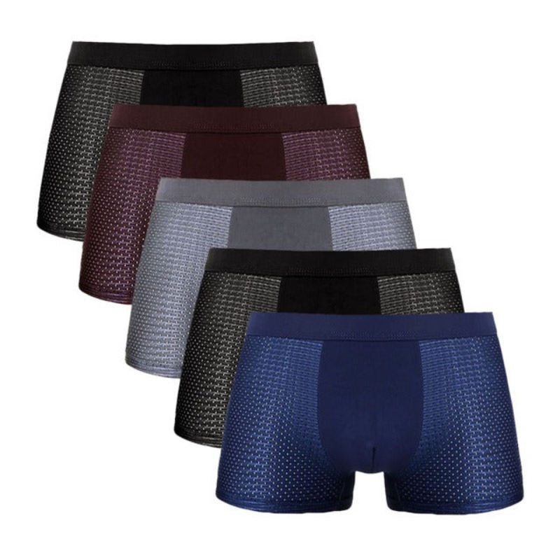 Promo x PACKS 🤑  BOXERS DE FIBRA DE BAMBÚ 🔥 Cómodos, Ligeros y TRANSPIRABLES *Colores Surtidos