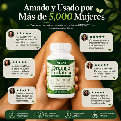 Linfovit™ | Desinflama Tu Abdomen Sin Renunciar a Tus Fines De Semana 🍻