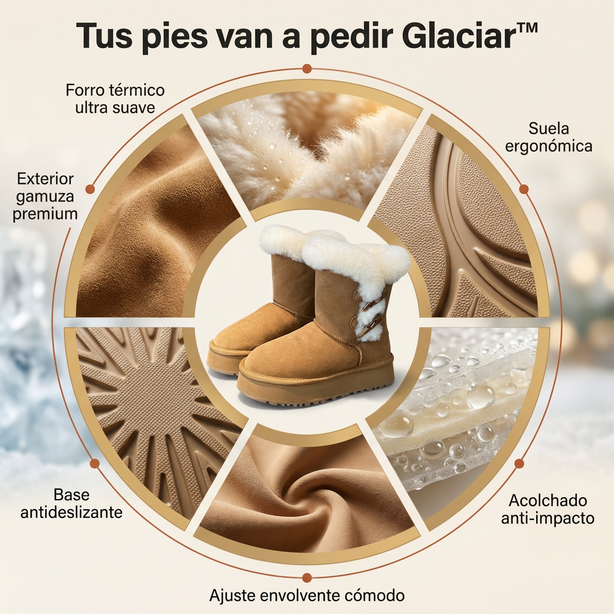 Glaciar™ – Botas ortopédicas de Nieve Ultra Cálidas.