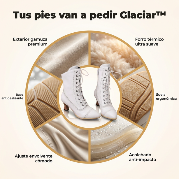 Botas Artemisa con Tacón Medio y Cordones – Confort y Estilo Atemporal.