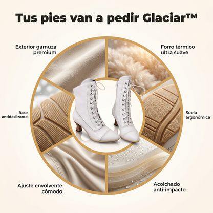 Botas Artemisa con Tacón Medio y Cordones – Confort y Estilo Atemporal.