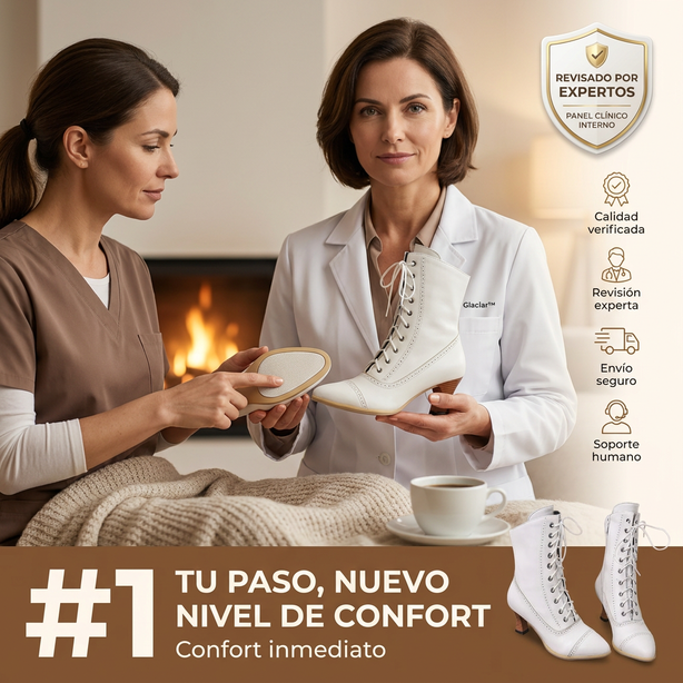 Botas Artemisa con Tacón Medio y Cordones – Confort y Estilo Atemporal.
