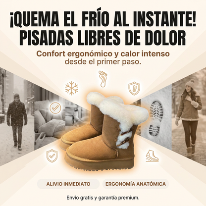 Glaciar™ – Botas ortopédicas de Nieve Ultra Cálidas.