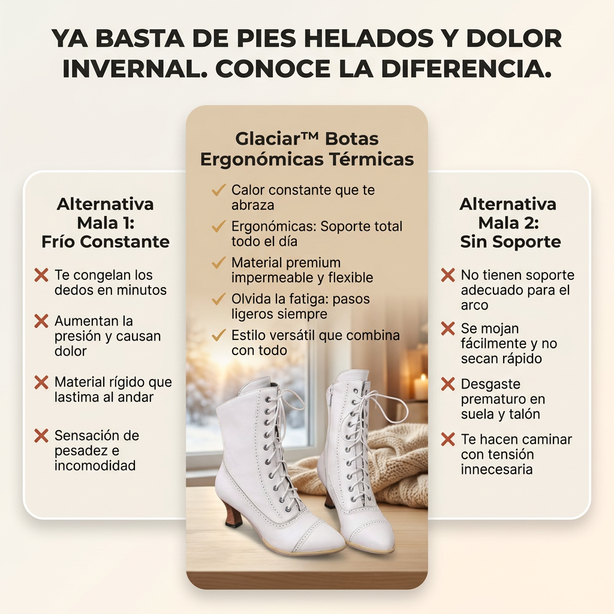 Botas Artemisa con Tacón Medio y Cordones – Confort y Estilo Atemporal.