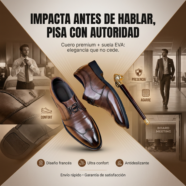 2026 NUEVOS ZAPATOS DE CUERO PARA HOMBRE.