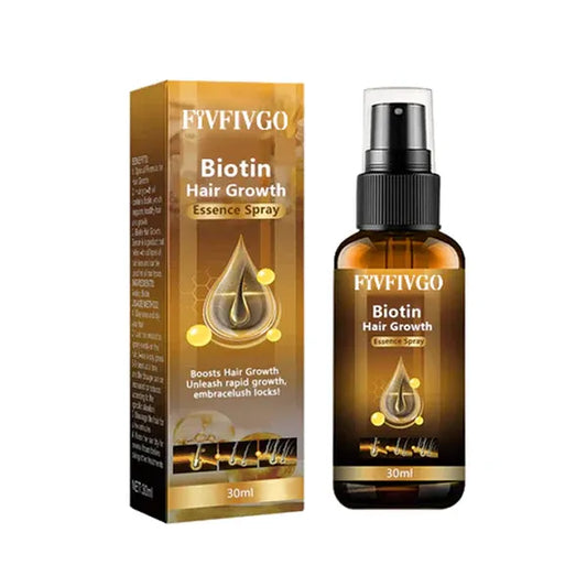 Spray de esencia para el crecimiento del cabello con biotina Fivfivgo™