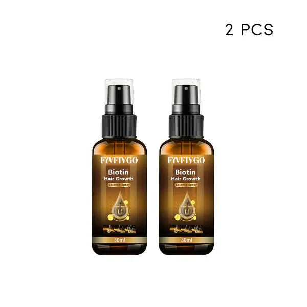 Spray de esencia para el crecimiento del cabello con biotina Fivfivgo™