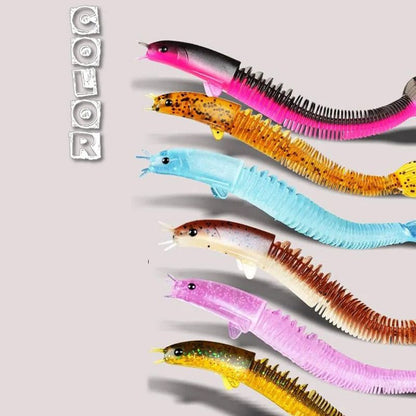 Set x 8 piezas de cebo blando (señuelo) con 46 secciones para pesca