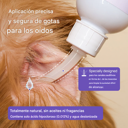 Enjuague de oídos para mascotas Timilk® WaxLift