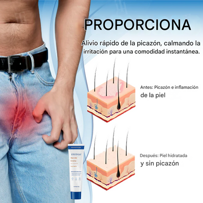 Crema Fivfivgo® para el tratamiento de la picazón en el escroto
