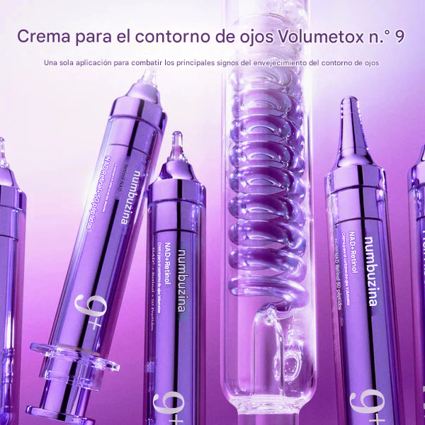 Crema para el contorno de ojos Numbuzin No.9 NAD+ Retinol Volumetox
