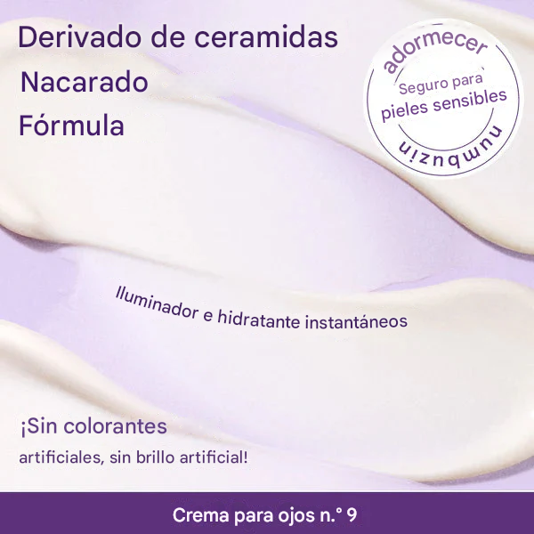 Crema para el contorno de ojos Numbuzin No.9 NAD+ Retinol Volumetox