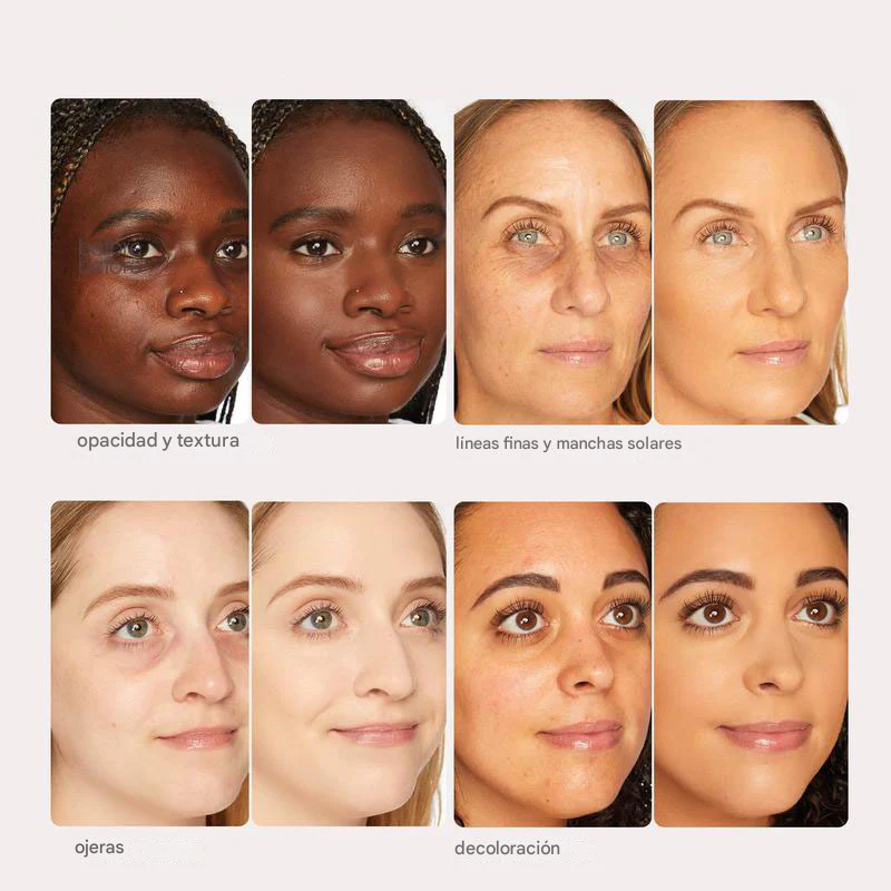 BBOJI® Crema BB Hidratante Correctora con SPF 30+ ¡Brocha GRATIS!