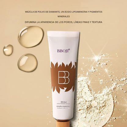 BBOJI® Crema BB Hidratante Correctora con SPF 30+ ¡Brocha GRATIS!