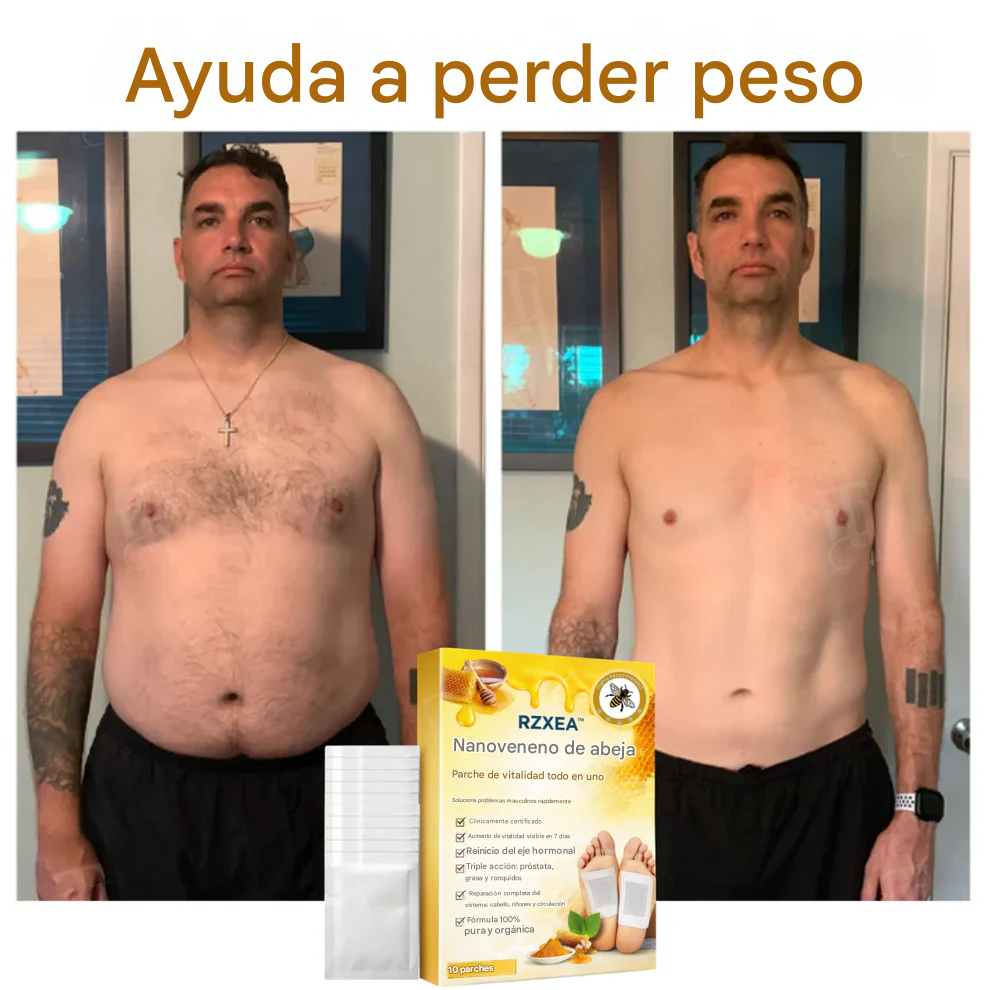 Parche de vitalidad todo en uno con veneno de abeja nano
