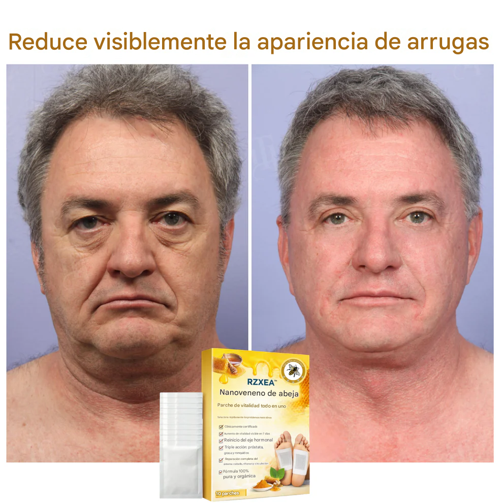 Parche de vitalidad todo en uno con veneno de abeja nano